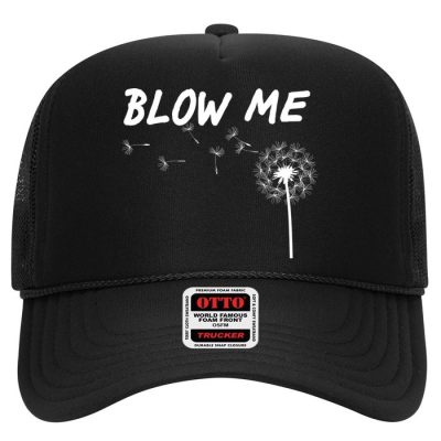 Blow Me Dandelion Trucker Hat