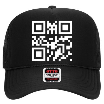 Fuc K You Q R Code Trucker Hat