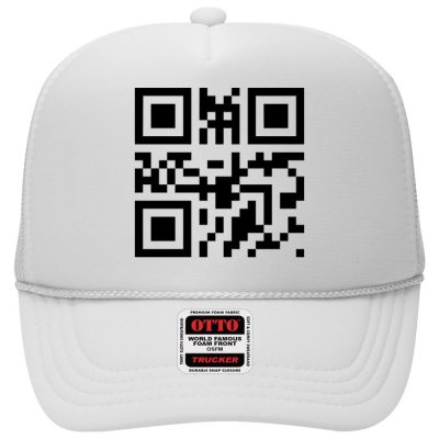 Fuc K You Q R Code Trucker Hat