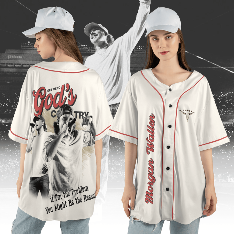 Get me to God's Country Morgan Wallen Baseball Jersey Shirt TCM14