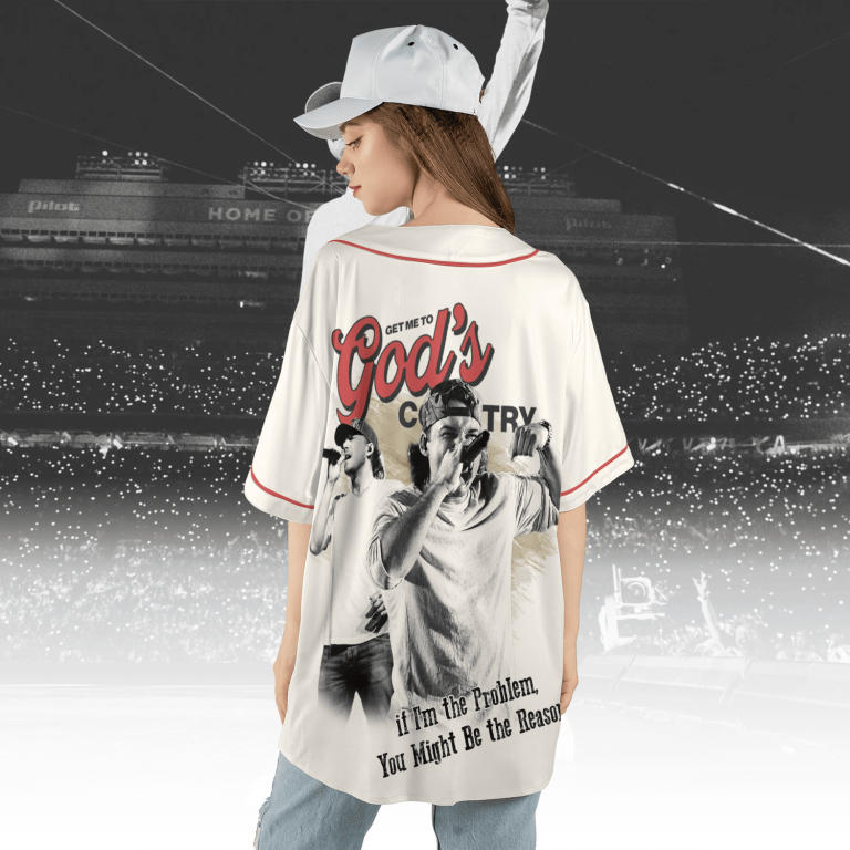 Get me to God's Country Morgan Wallen Baseball Jersey Shirt TCM14