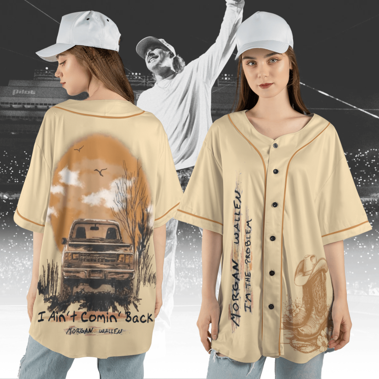 I ain't coming back Morgan Wall x Post Malone Baseball Jersey TCM13