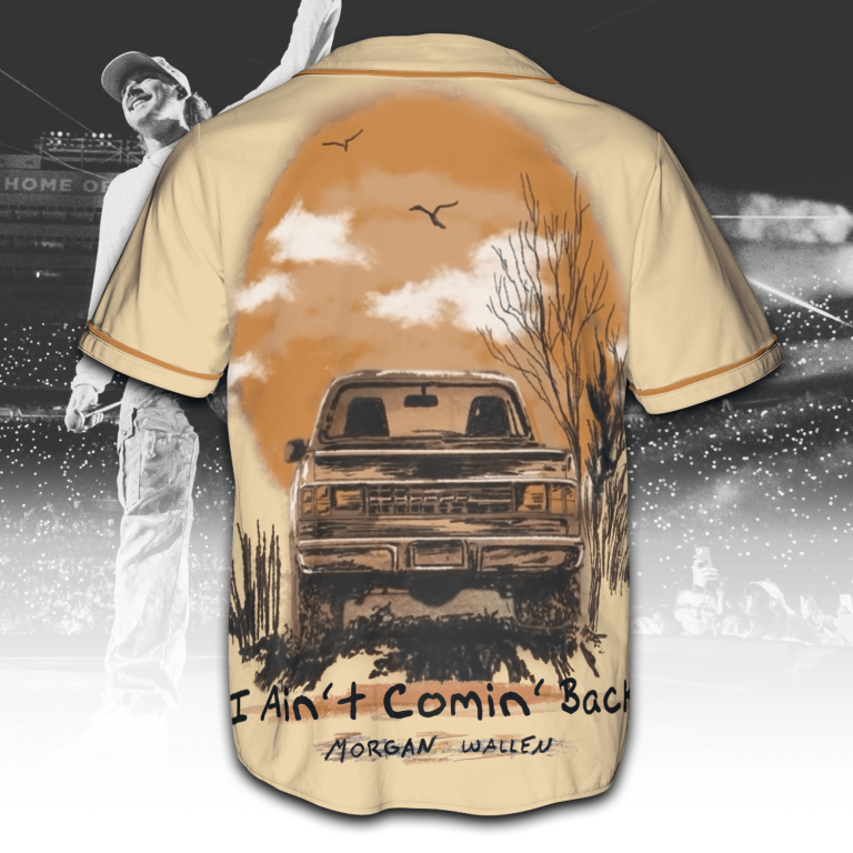 I ain't coming back Morgan Wall x Post Malone Baseball Jersey TCM13