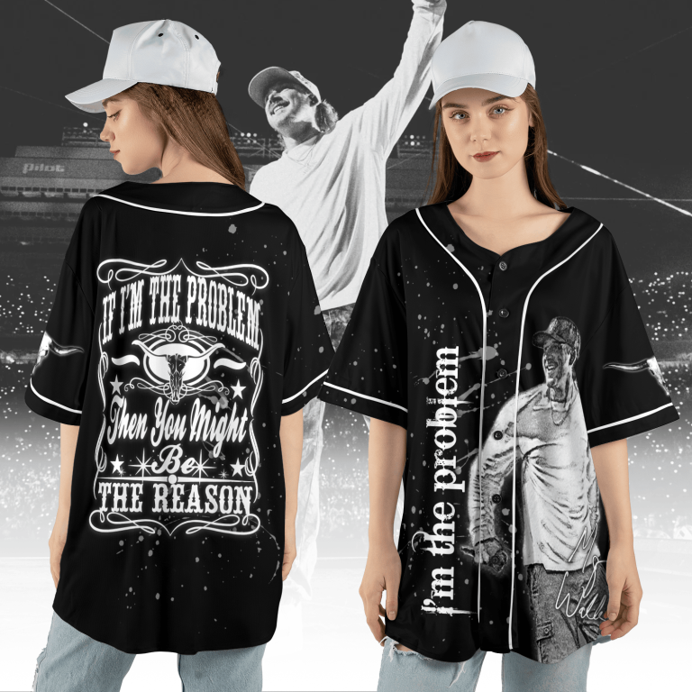 Morgan Wallen I'm the problem country Baseball Jersey ACM05