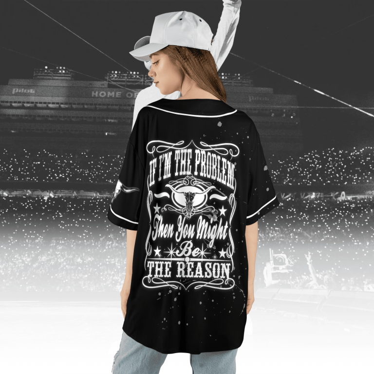 Morgan Wallen I'm the problem country Baseball Jersey ACM05