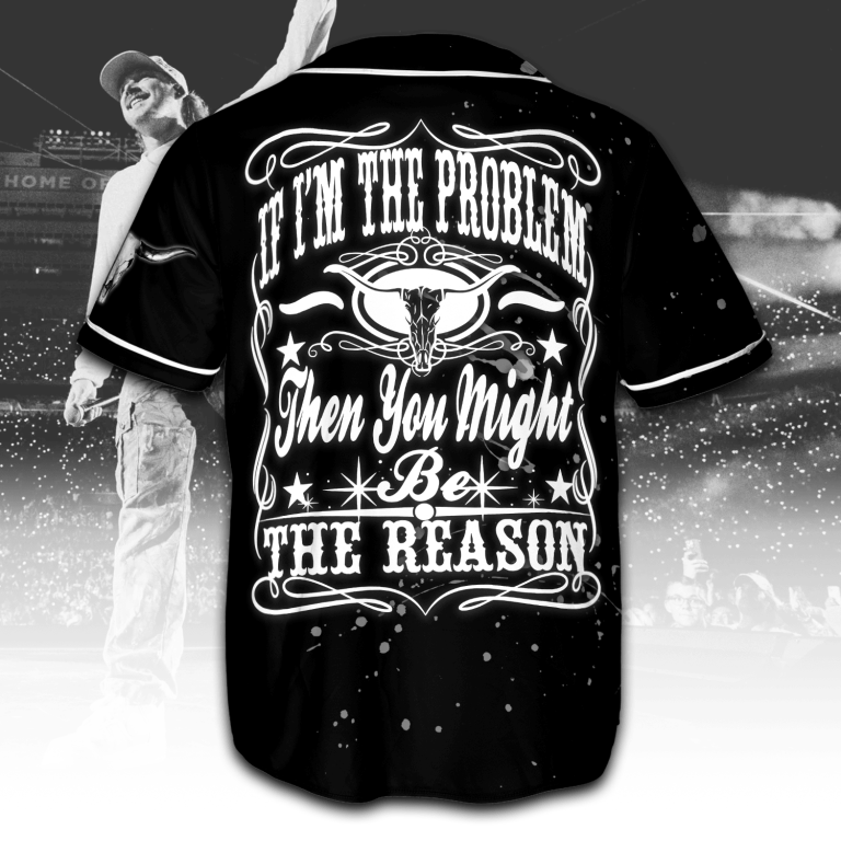 Morgan Wallen I'm the problem country Baseball Jersey ACM05