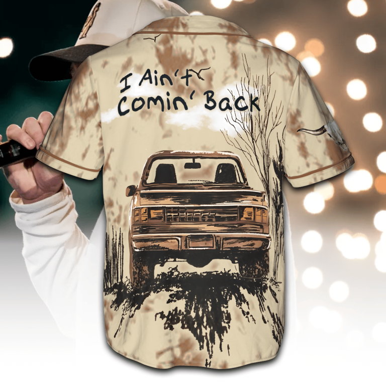 I ain't coming back Morgan Wallen Vintage Jersey ACM03