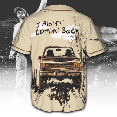 I ain't coming back Morgan Wallen x Post Malone Baseball Jersey TCM11