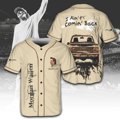I ain't coming back Morgan Wallen x Post Malone Baseball Jersey TCM11