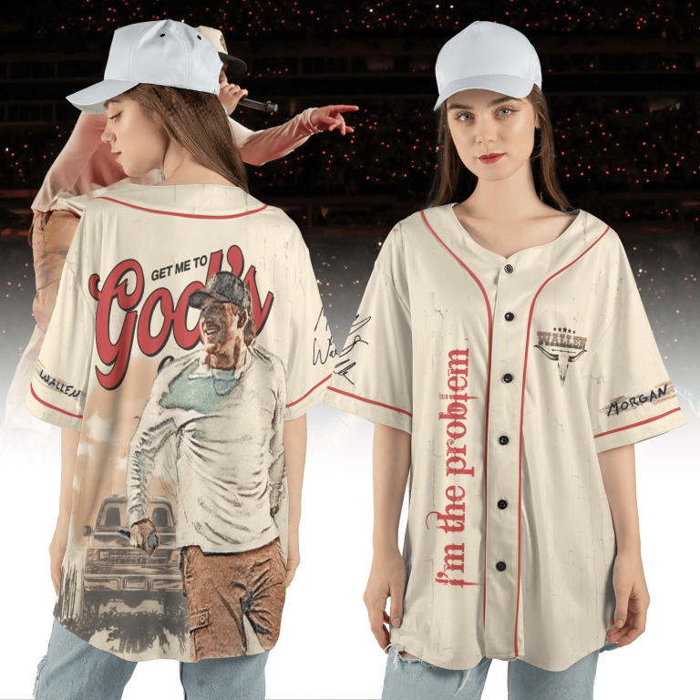 Morgan Wallen Get me to God's country Baseball Jersey TCM12
