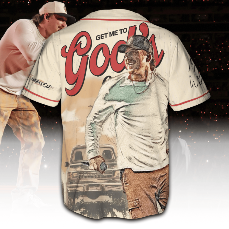 Morgan Wallen Get me to God's country Baseball Jersey TCM12