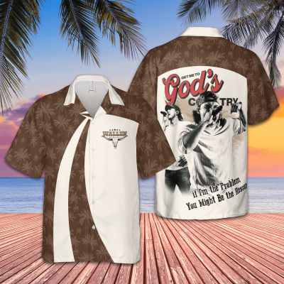Get me to God's Country Morgan Wallen Hawaiian Shirt