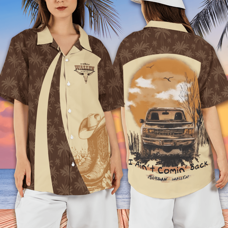 I ain't coming back Morgan Wall x Post Malone Hawaiian Shirt