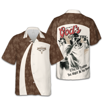 Get me to God's Country Morgan Wallen Hawaiian Shirt