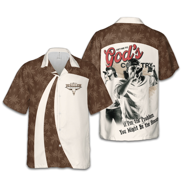 Get me to God's Country Morgan Wallen Hawaiian Shirt