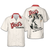 Get me to God's country Morgan Wallen Merch Hawaiian Shirt TCM07