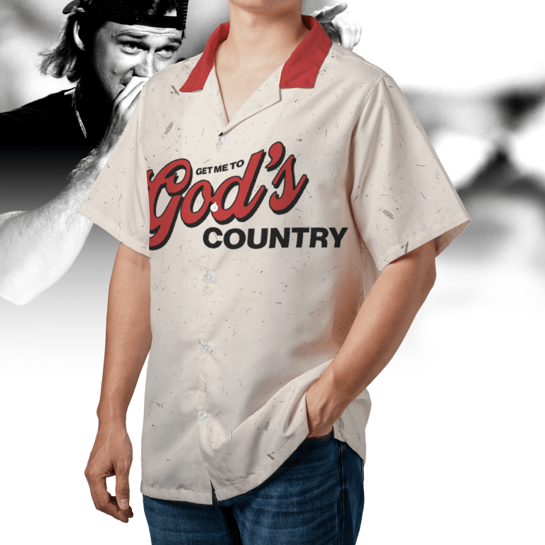 Get me to God's country Morgan Wallen Merch Hawaiian Shirt TCM07