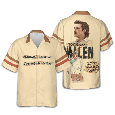 Morgan Wallen I'm the problem tour Hawaiian Shirt TCM05
