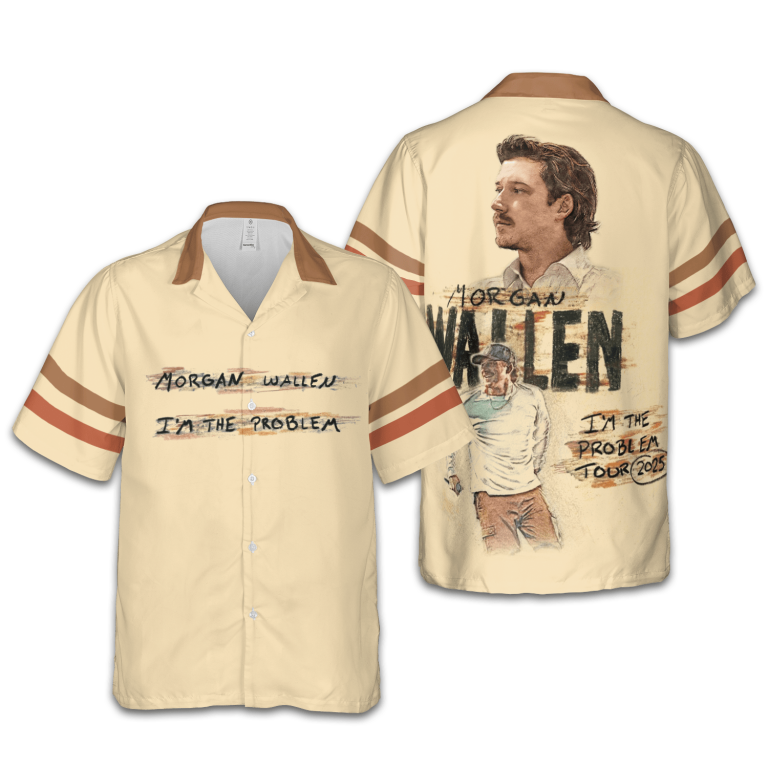 Morgan Wallen I'm the problem tour Hawaiian Shirt TCM05