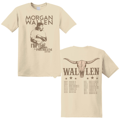 Wallen Tour 2025 T-Shirt Western Country Music
