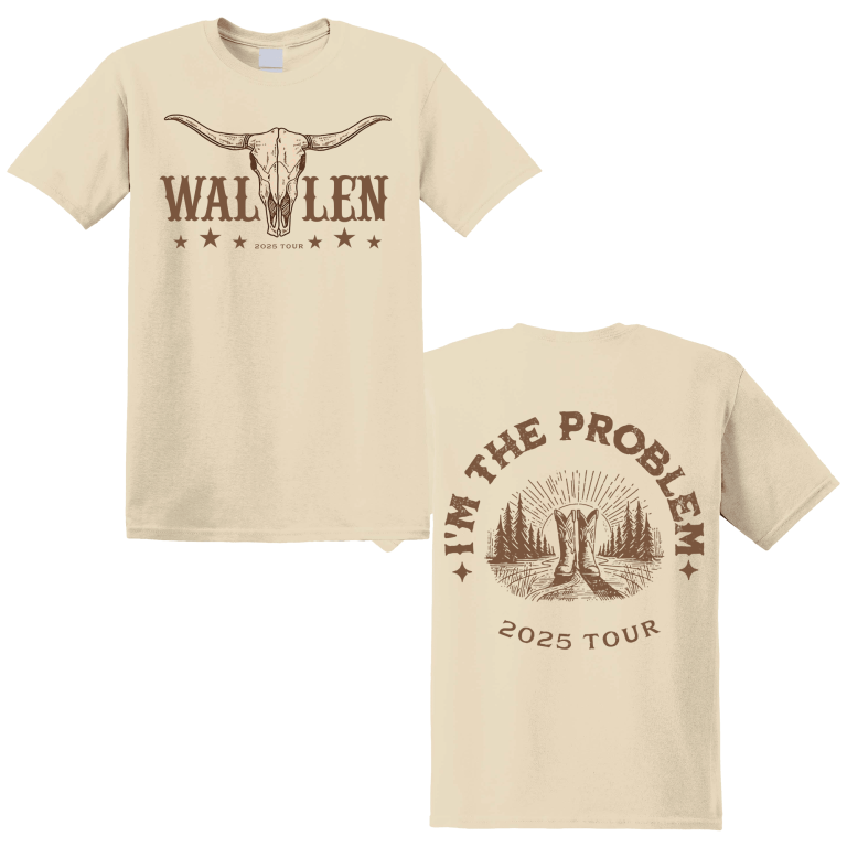 Wallen Tour 2025 T-Shirt, Country Shirt