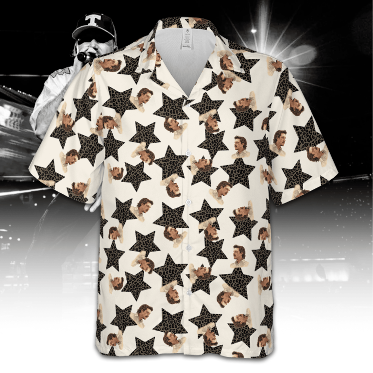 Morgan Wallen Cheetah Pattern Hawaiian Shirt TCM04