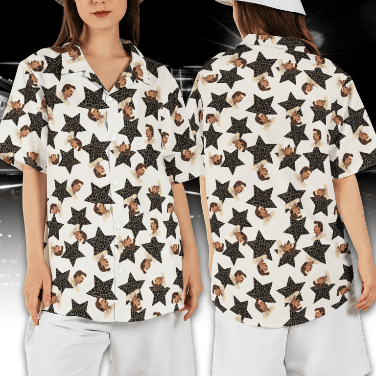 Morgan Wallen Cheetah Pattern Hawaiian Shirt TCM04
