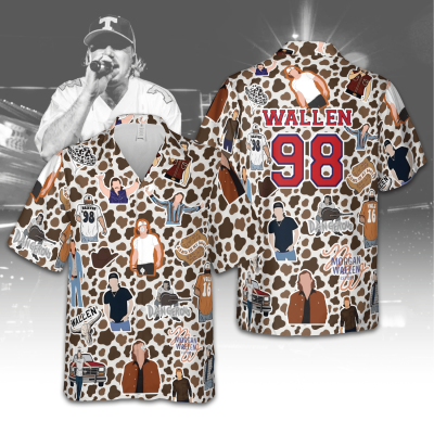 Morgan Wallen Howdy Hawaiian Shirt TCM03