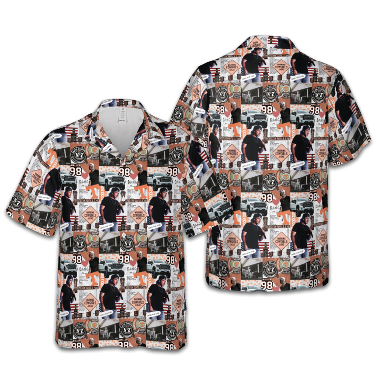 Morgan Wallen Pattern Hawaiian Shirt TCM02