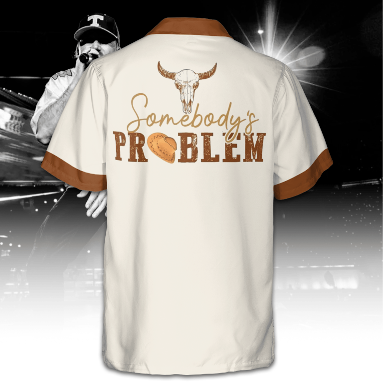 Somebody's problem hawaiian shirt TCM01