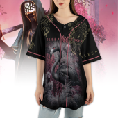 Mockup Baseball Jersey Custom 2 Color (women)frontads - demo10