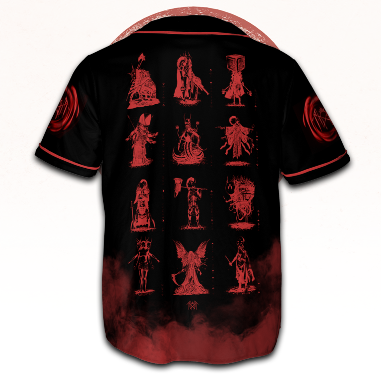 Sleep Token Baseball Jersey Style TR10