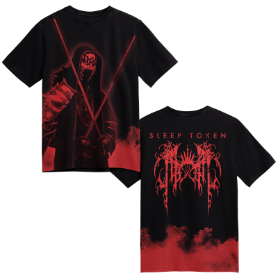 PREMIUM SLEEP TOKEN RED 3D SHIRT AR02