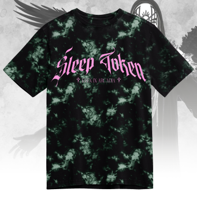 Sleep Token / EIA Tie Dye Tee (Dark Green & Black) TR24