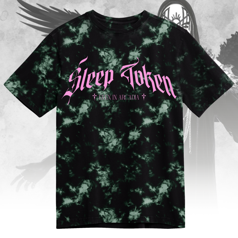 Sleep Token / EIA Tie Dye Tee (Dark Green & Black) TR24