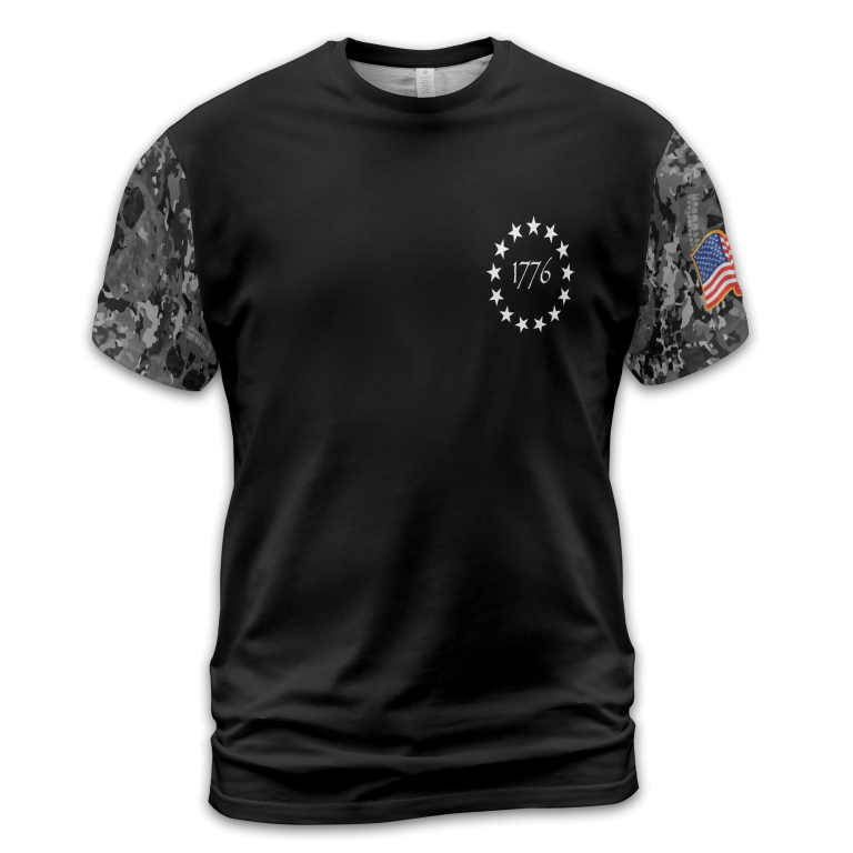 Men's Army Independence Day 3D Printed Top