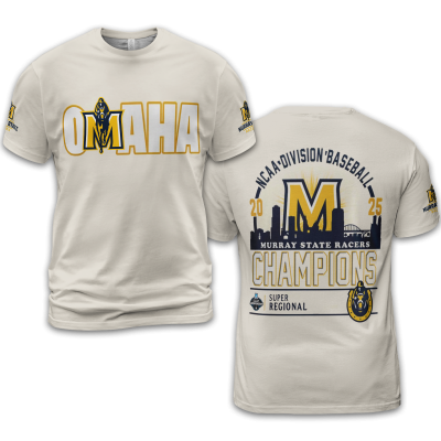 Special 2025 Super Regional Champions Murray State Baseball Tshirt TB01