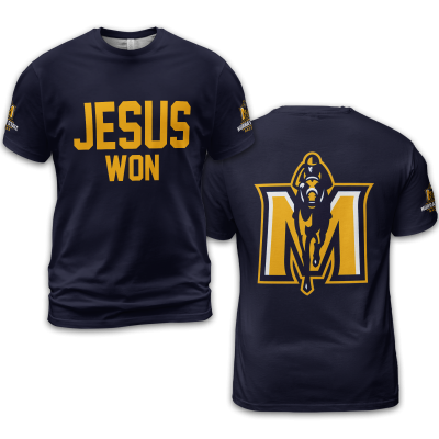Special 2025 Jesus Won Murray State Baseball Tshirt
