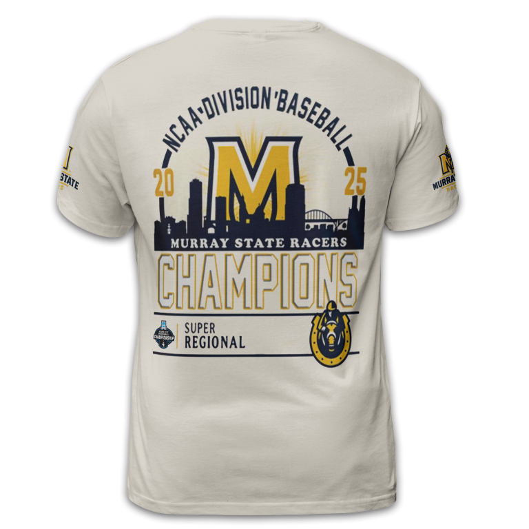 Special 2025 Super Regional Champions Murray State Baseball Tshirt TB01