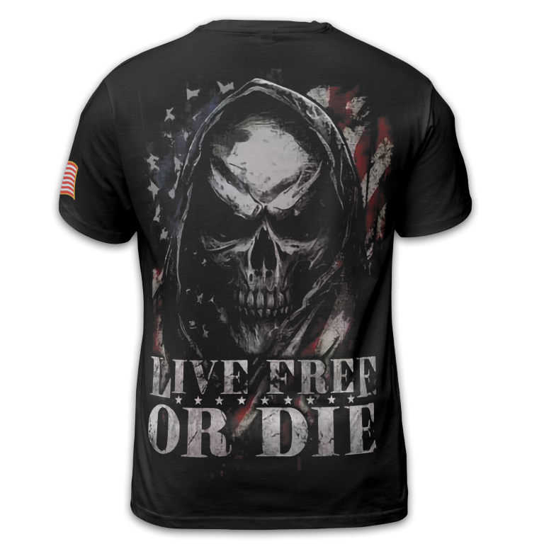 4th of July Independence Day Patriotic Flag Printed T-shirt TID45
