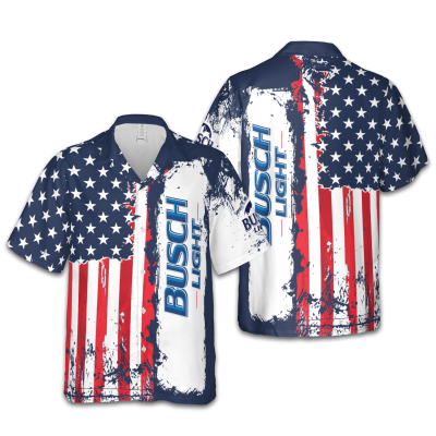 American Independence Day Michelob Hawaiian Shirt TID18