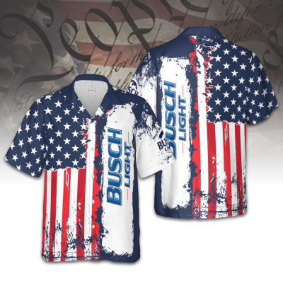 American Independence Day Michelob Hawaiian Shirt TID18