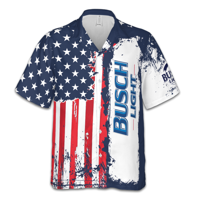 American Independence Day Michelob Hawaiian Shirt TID18