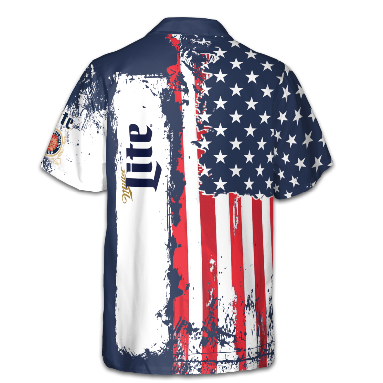 American Independence Day Miller Hawaiian Shirt TID19