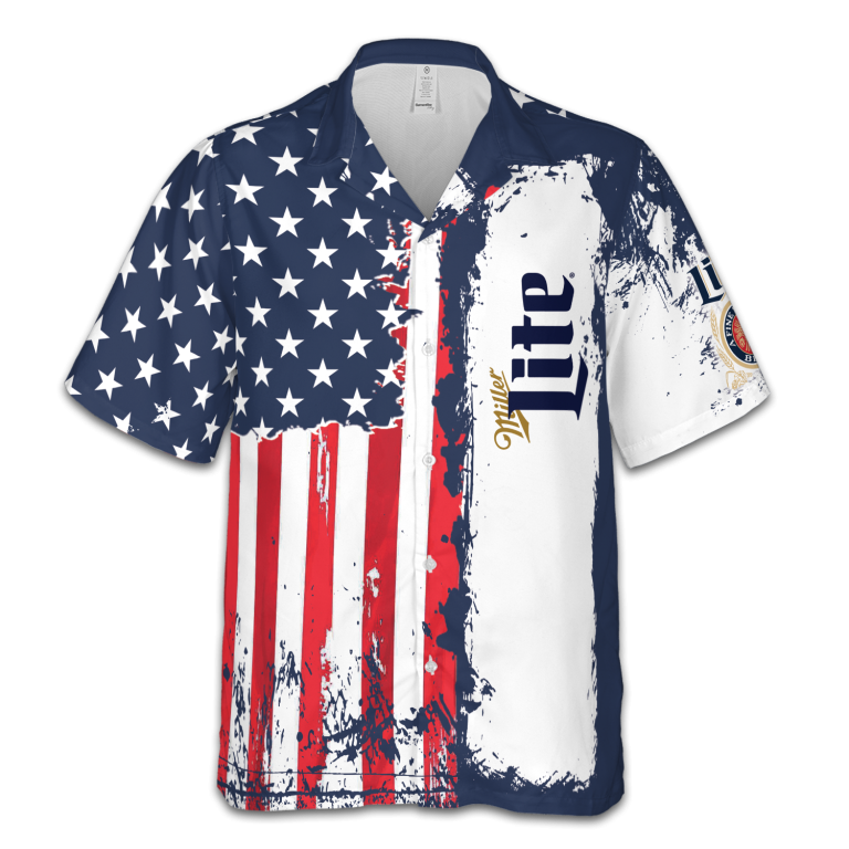 American Independence Day Miller Hawaiian Shirt TID19