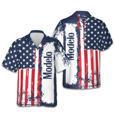 American Independence Day Modelo Hawaiian Shirt TID20