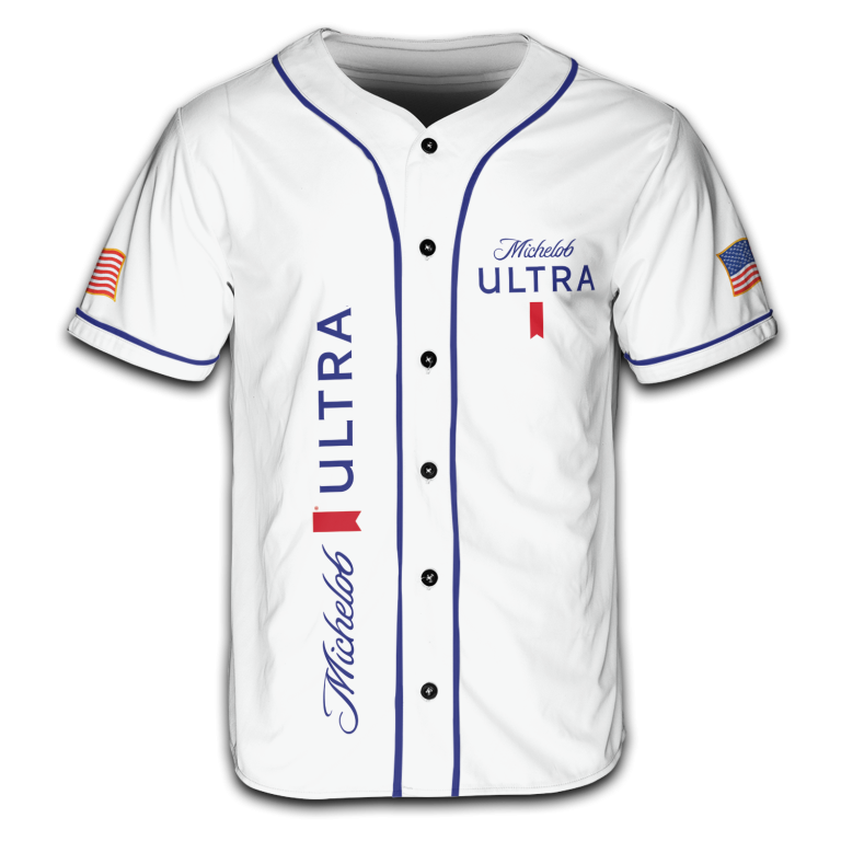 American Cool Dog with Michelob Ultra Jersey, 4th of July Patriotic USA Shirt TID35-6