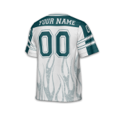 Mockup Aop Football Jersey (without Model) Back - demo10