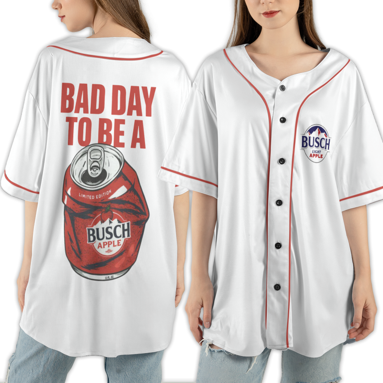 Bad day to be a Busch Light Apple Jersey, 4th of July Patriotic Shirt TID20