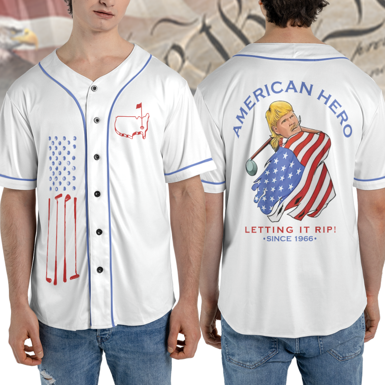 4th of July Old Row - John Daly Grip it and Rip it Golf 2.0 T-shirt Bold Statement Jersey TID34
